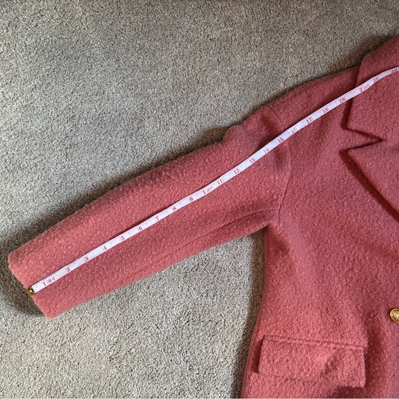 MaxAzria Pink Boucle Coat - Picture 10 of 12